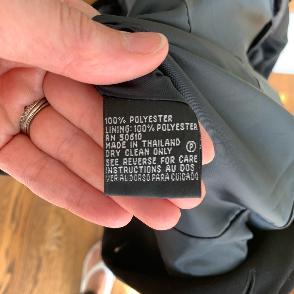 Kasper black and red tartan skirt suit 10 P - Picture 5 of 5